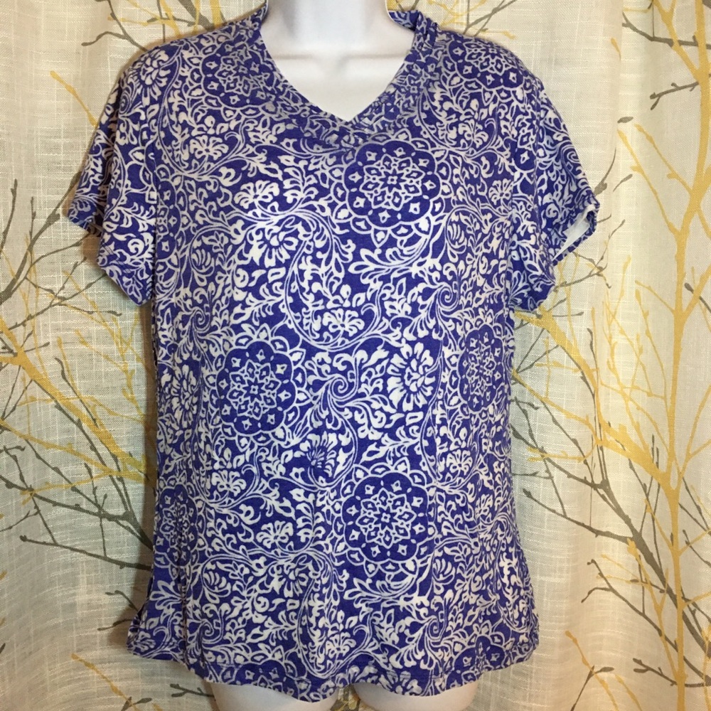 Coldwater Creek double layer tee